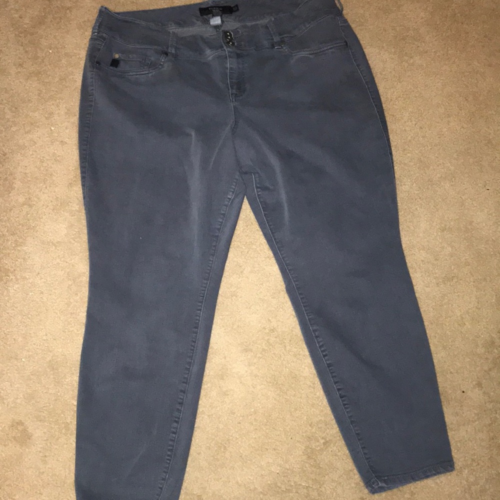 Torrid Bluish gray plus size jeans